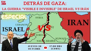 Detrás de GAZA La Guerra quotVISIBLE E INVISIBLEquot de Israel vs Irán  Alfredo Jalife [upl. by Notsle298]