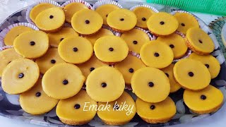 resep tutorial kue lumpur labu kuning [upl. by Eilsehc]