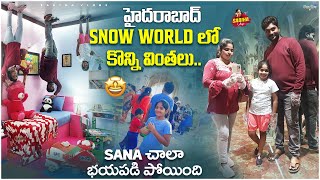 హైదరాబాద్ snow world లో కొన్ని వింతలు Telugu Vlogs Hyderabad Snow World Sabiha Vlogs [upl. by Anaigroeg]