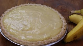 Banana Cream Pie Recipe  How to Make Banana Cream Pie From Scratch [upl. by Anileve]