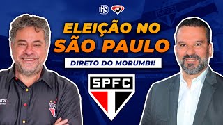 JÚLIO CASARES REELEITO Eleições no São Paulo Futebol Clube direto do Morumbi  Gabriel Sá [upl. by Nryhtak630]