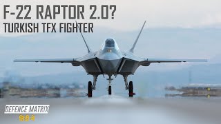 Turkish TFX fighter taxing trials  F22 Raptor 20   हिंदी में [upl. by Miarhpe337]