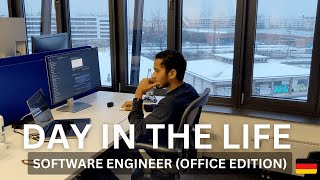 Day in the life of a Software Engineer  realistic  Germany Office Edition [upl. by Seidler]