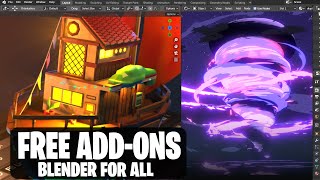 Free Blender Addons INSANELY Good For ALL [upl. by Ennaehr228]