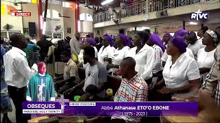 Obsèques de L’Abbé Athanase ETO’O EBONE – 1975  2023 MESSE D’ACCUEIL à la Paroisse Holy Trinity [upl. by Elisha]