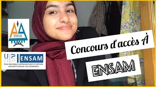 كل ما يتعلق بمباراة ولوج المدرسة الوطنية العليا للفنون و المهن  Concours ENSAM [upl. by Adran]