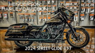 2024 HarleyDavidson FLHXS Street Glide 117 with Custom Paint  Bike of the Week [upl. by Sheets760]