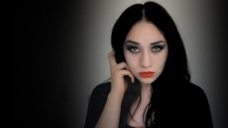 Maquillaje Morticia Addams  Tutorial por Adriana Rodriguez [upl. by Atiekal974]