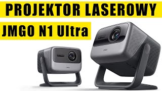 JMGO N1 Ultra projektor laserowy 4K HDR czyli obraz 150quot na ścianie [upl. by Ahsiuqet486]