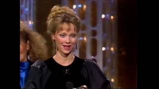 Shelley Long Golden Globe acceptance speech [upl. by Eijneb]