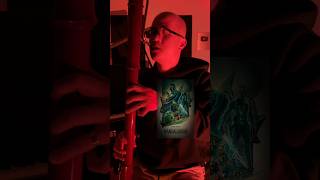 The Mandalorian Theme on a GIGANTIC recorder themandalorian starwars [upl. by Annaeiluj149]