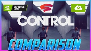 Control GeForce NOW vs Google Stadia vs Xbox Cloud Gaming Comparison [upl. by Areikahs937]