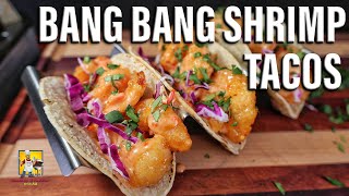 Bang Bang Shrimp Tacos A Surprisingly Delicious Food Combination [upl. by Jarad]