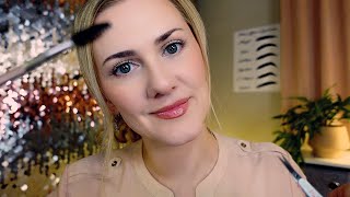 Detailed Brow Shaping amp Tinting 🖊 ASMR Closeup Whisper [upl. by Amora]