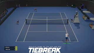 R OPELKA vs B SHELTON Tokyo 24 Match day  TIEBREAK Gameplay tiebreak [upl. by Morgun]