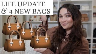 LIFE UPDATE amp REVEALING 4 NEW HANDBAGS Dior amp Senreve [upl. by Bowie]