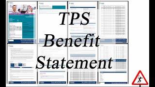 Teacher Pension Benefit Statement [upl. by Esinert813]