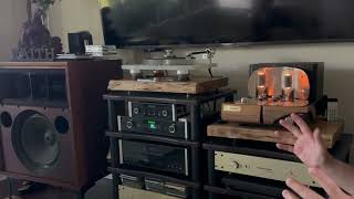 Unison Research simply 845 brings out the differences in a CJ Premier 9 amp a McIntosh MDA 200 DAC [upl. by Georgeanna511]