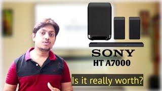 SONY HT A7000 full review  All Pros amp Cons explained 🔥🔥 [upl. by Hairu]