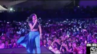 Vidya Vox Live Perormance youtube fanfest 2017 HD  quotPallivaalu Bhadravattakamquot Song Live [upl. by Amaerd]