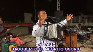 Dagoberto El Negrito Osorio  Sabía Usted  En Vivo en El Alto de la Vuelta [upl. by Rubi]