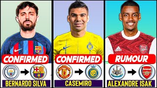 NEW CONFIRMED TRANSFERS amp RUMOURS 2024 ✅🔥Ivan Toney Florian Wirtz Isak Bernardo Silva🔥 [upl. by Duffy]