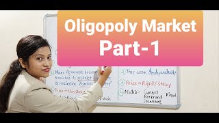 Lecture 40 Oligopoly marketcharacteristicstypescollusivenoncollusive [upl. by Aicilyt216]