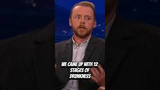 ISFP Simon Pegg Demonstrates The 12 Stages of Drunkness  Info Dominant mbti simonpegg isfp [upl. by Jase]