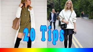 20 Style Tips On How To Wear Oversized Sweatshirts This Winter [upl. by Attezi]