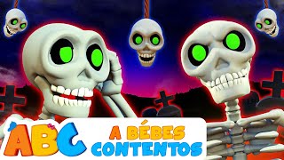 A Bebés Contentos  Chúmbala Cachúmbala  Las Calaveras Salen de su Tumba  Canciones de Halloween [upl. by Tisbee]