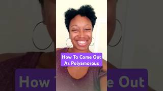 How To Come Out As Polyamorous 💗♾ poly polyamory polyamorous comingout nonmonogamyvisibility [upl. by Tella]