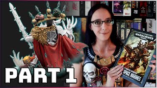 How to Paint Abaddon the Despoiler Part 1  Warhammer 40k  Black Legion Chaos Space Marine Guide [upl. by Nitsruk]