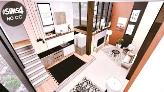 SPLIT LEVEL APARTMENT  Medina Studios 910 No CC Sims 4 Stop Motion [upl. by Gader]