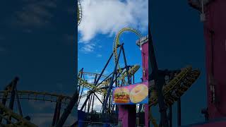 Odyssey Roller Coaster at Fantasy Island skegness thrillride [upl. by Anneres]