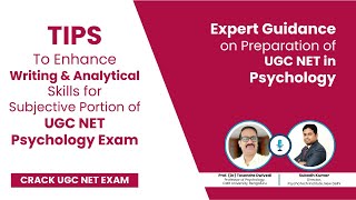 Enhance Analytical Skills for UGC NET Psychology Exam  Expert Guidance  Preparation Crack NET JRF [upl. by Kerstin490]