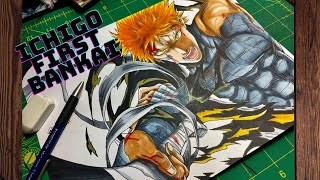 how to draw Ichigo Kurosaki bankai [upl. by Lowrie]