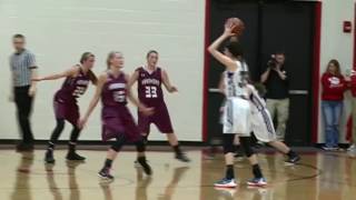 3217  Girls Basketball  2 Menomonie 59 1 Onalaska 53 [upl. by Nekial]