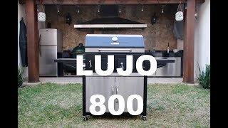 Presentación del asador marca Char Broil de la familia AMRERICAN GOURMET modelo LUJO 800 [upl. by Digdirb637]