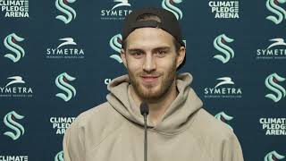 Kraken Sound Alex Wennberg  Jan 23 2022 Morning Skate [upl. by Airlia]