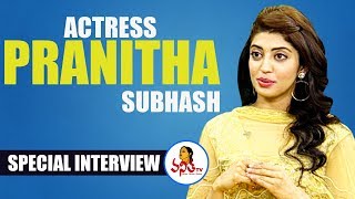 Actress Pranitha Subhash Special Interview About Her Film Career  Vanitha TV [upl. by Hgieliak364]