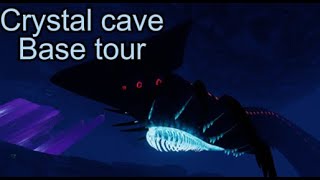 Subnautica below 0  Crystal caves base tour [upl. by Warrenne]