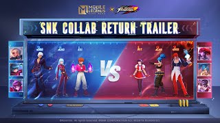 MLBB × KOF  Collab Encore Trailer  Mobile Legends BangBang [upl. by Lennad]