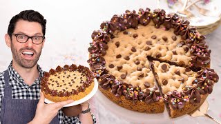 EASY Delicious Cookie Cake Recipe [upl. by Scot]