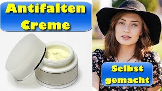 Effektive Antifaltencreme ganz einfach selbstgemacht [upl. by Elawalo]