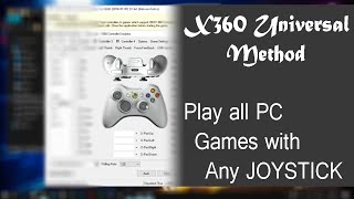 x360ce Universal Method to Play All Games with Joystick  NFS Rivals Demo With x360ce [upl. by Adnalram]