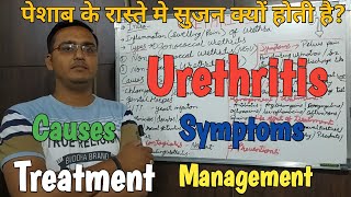 Urethritis Causes and risk factorsSymptomsDiagnosisTreatment RinkeshPariyani [upl. by Regdirb]