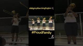 Mighty Marching Eagles Trombones playing Proud Family Theme [upl. by Danieu]