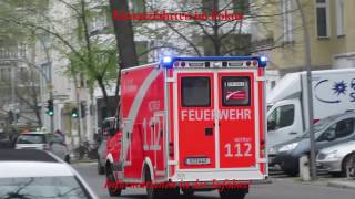 Neuer RTW  Berliner Feuerwehr  FW 3300  Suarez [upl. by Joshuah173]