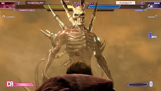 Street Fighter 6 Ken vs Gantz Nurarihyon Alien Boss Marisa Mod [upl. by Lacee]