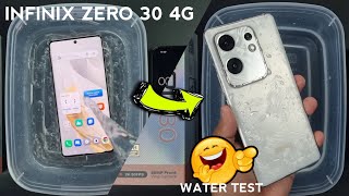 Infinix ZERO 30 4G Water Test 💦💧 iP54 Waterproof Test Infinix Zero 30 4G [upl. by Zins]